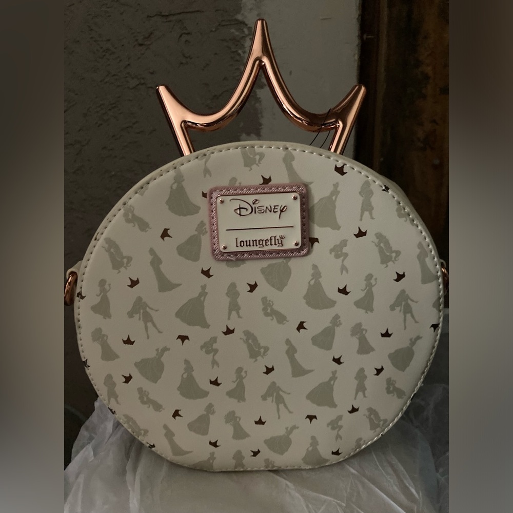 1 Loungefly Disney Beauty and the Beast Rose Crossbody Bag